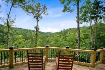 Elegant Forest Escape with Hot Tub Views and More