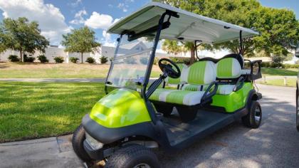 Fully remodeled lake front end unit with 6 seat GOLF CARt miramar Beach Florida