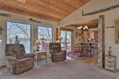 Airy Cottage with Dock and Views on Buffalo Lake