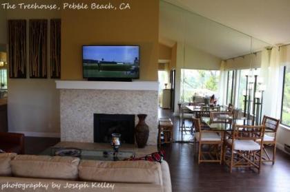 Pebble Beach Tree House Views of the Ocean Vaulted Ceilings Close to Everything - image 2