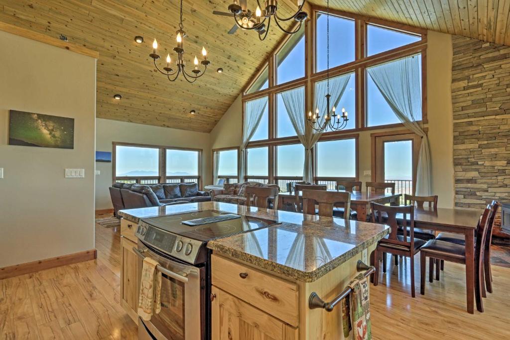 Private Hilltop Home with Expansive View and Grill - main image