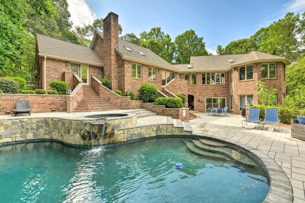 Luxe Mooresville Manor with Pool and Lake Access! - main image