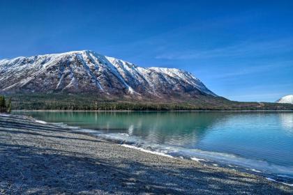 Peaceful Mountain-View Home - Walk to Kenai Lake!