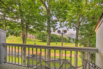 Slopeside Condo with Balcony and Ski Hill Views Virginia