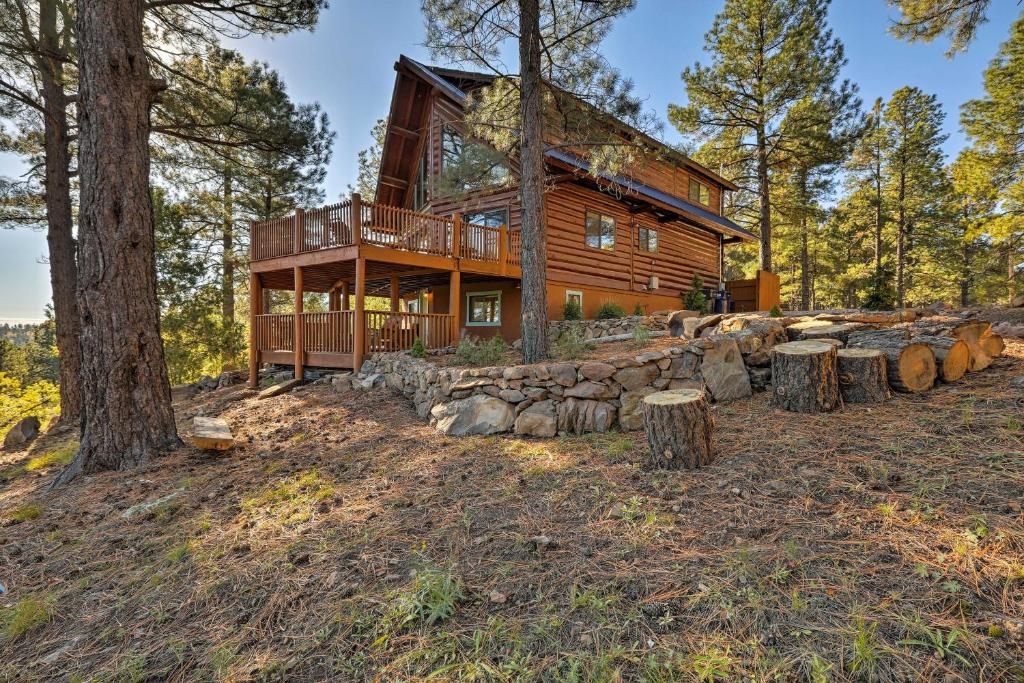 Secluded Flagstaff Apt on 4 Acres with Spacious Deck - main image