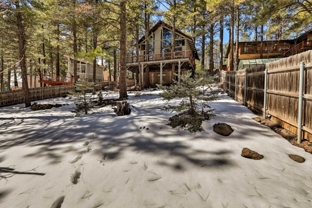 Flagstaff Cabin with Large Deck and Fenced Yard! - image 3