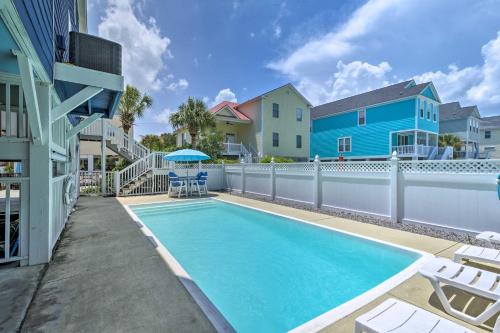 Large Home with Hot tub and Pool - 500 Ft to the Beach - main image