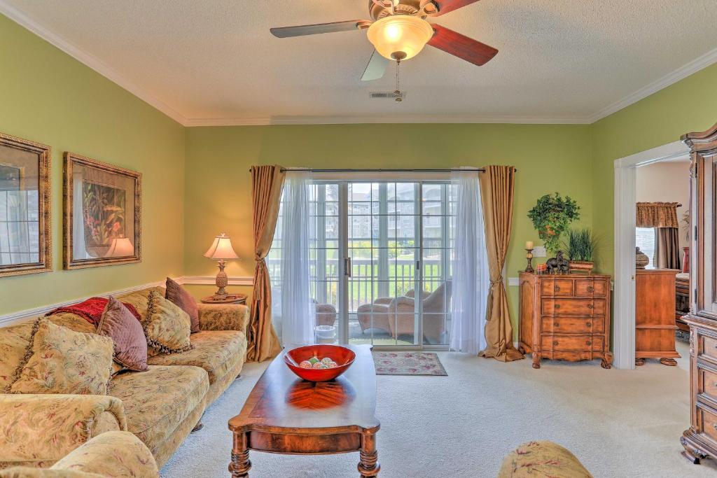 Myrtle Beach Condo with Views of Community Pool! - main image