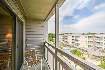 myrtle Beach Getaway with Pool Access   Walk to Beach