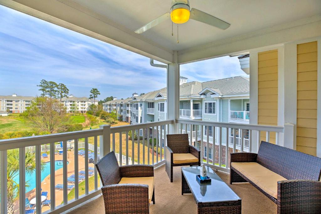 Magnolia Pointe Myrtle Beach Condo on Golf Course! - main image