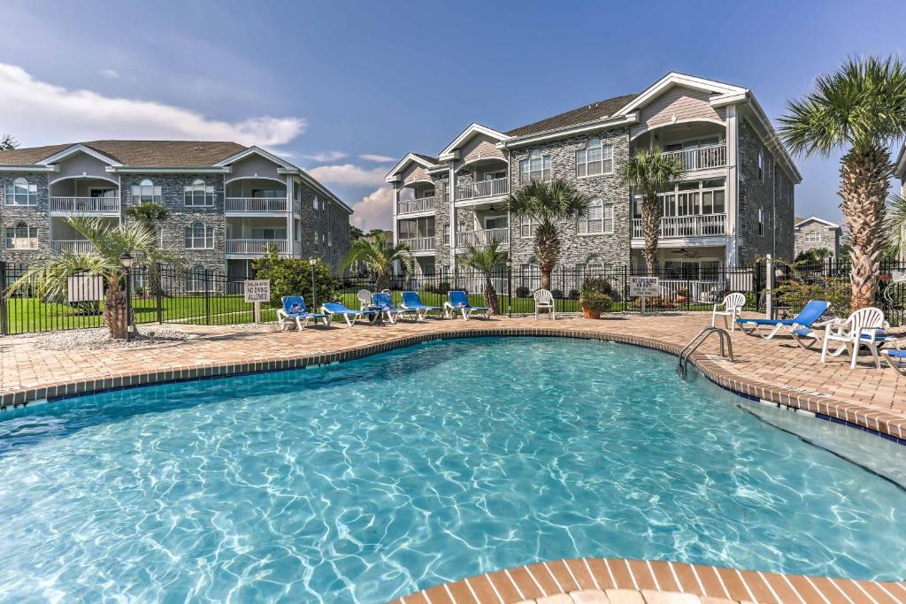 Central Myrtle Beach Condo with Golf Course View! - main image