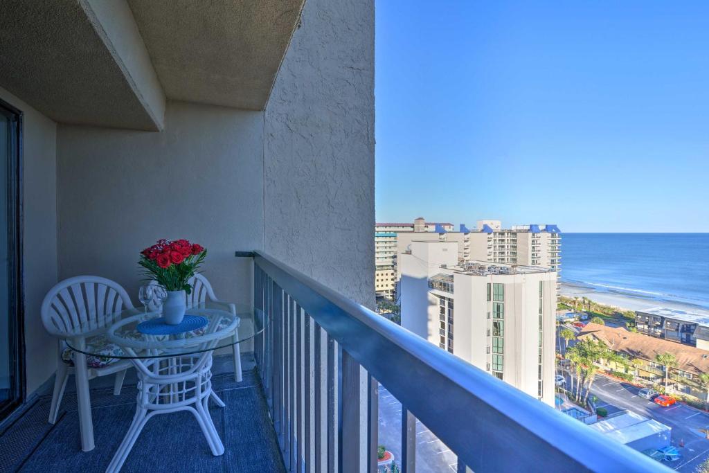 Myrtle Beach Condo with Ocean Views - Walk to Beach! - image 4