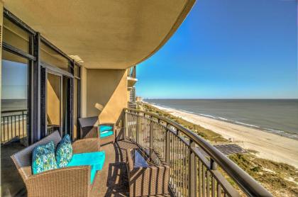 oceanfront and huge wrap balcony on ocean master suite on ocean pools hot tubs exercise myrtle Beach South Carolina