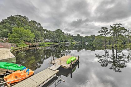 the Gosling Studio Cabin with River Access New Bern North Carolina