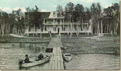 Historic Birch Lodge and motel Newberry Michigan