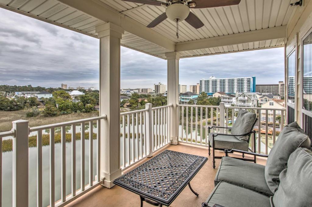 North Myrtle Beach Condo with Views Walk to Beach! - main image