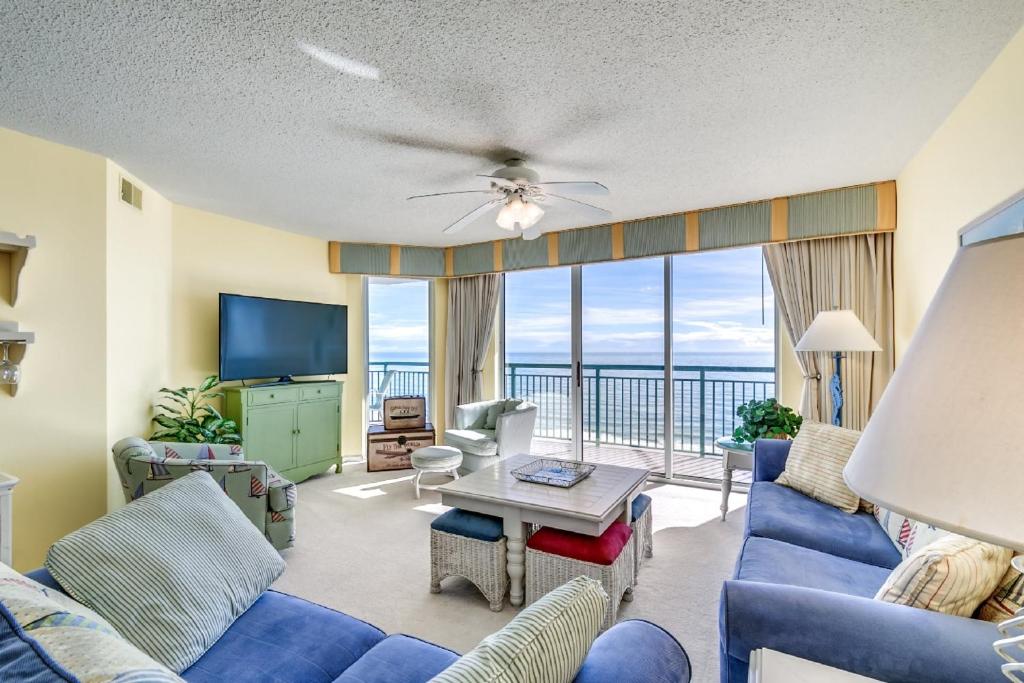 Windy Hill Dunes 1304 - Beach themed oceanfront condo with a lazy river and BBQ grill - main image