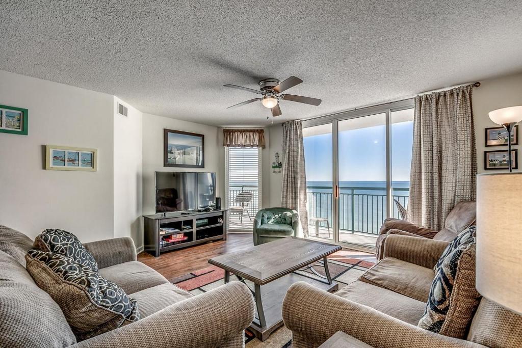 Windy Hill Dunes 1402 - Beautiful oceanfront condo with a recliner and a lazy river - main image