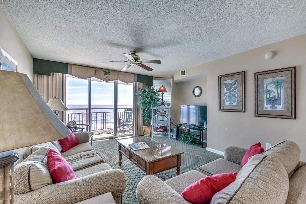 South Shore Villas 501 - Beautiful oceanfront condo with a jacuzzi tub and outdoor pool - main image