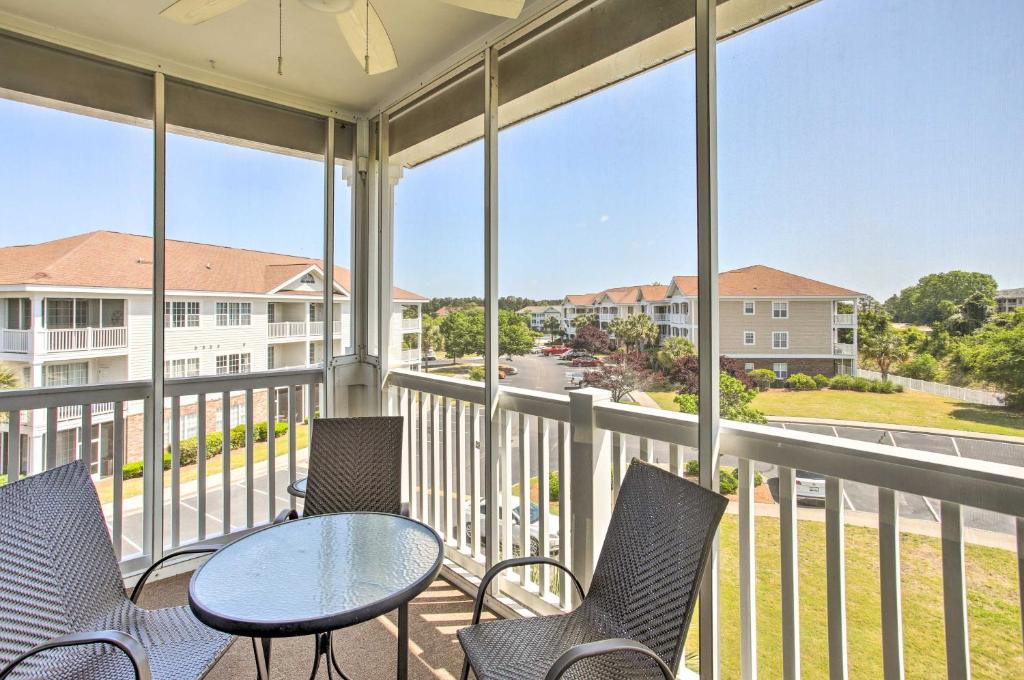 North Myrtle Beach Condo with Private Balcony! - main image