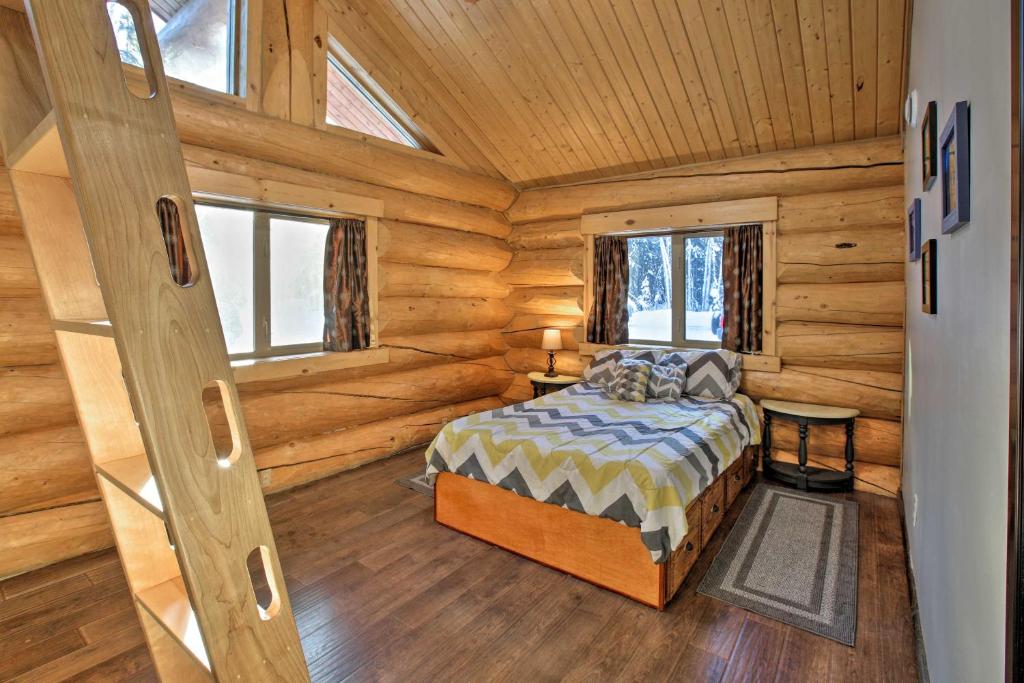 Secluded Log Cabin with Patio and Chena River Access! - image 3