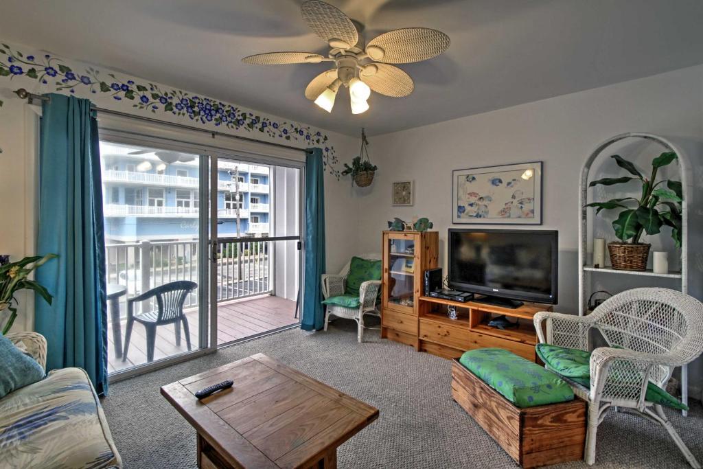 Central Ocean City Condo with Patio- Steps to Beach! - main image