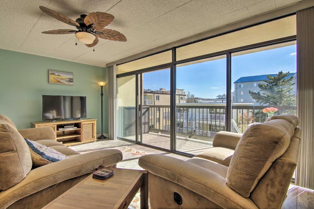 Ocean City Condo with Balcony - Walk to Beach! - main image