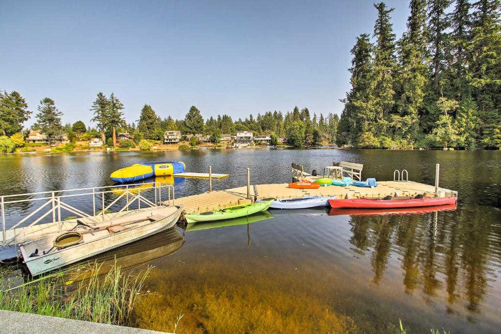 Renovated Olympia Cabin with Private Dock on Lake - image 6