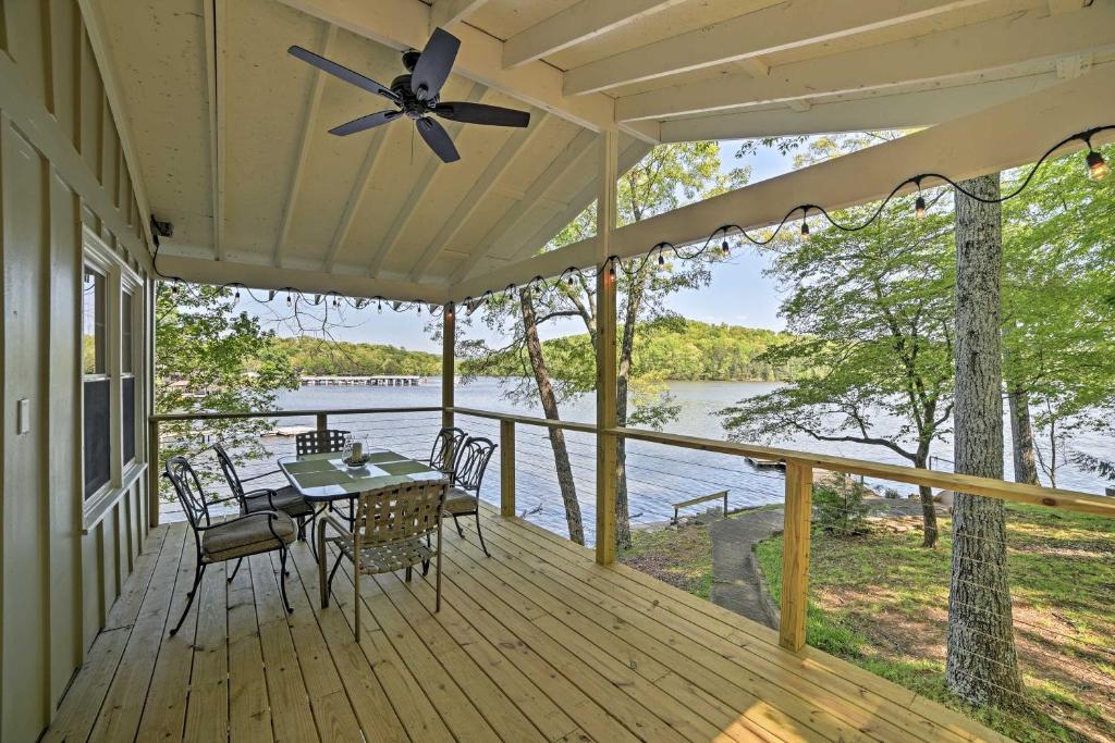 Serene Lakefront Harrison Cottage with Dock and Views! - main image