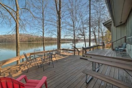 Lakefront Harrison Home with Sunroom Deck and Dock! - image 13