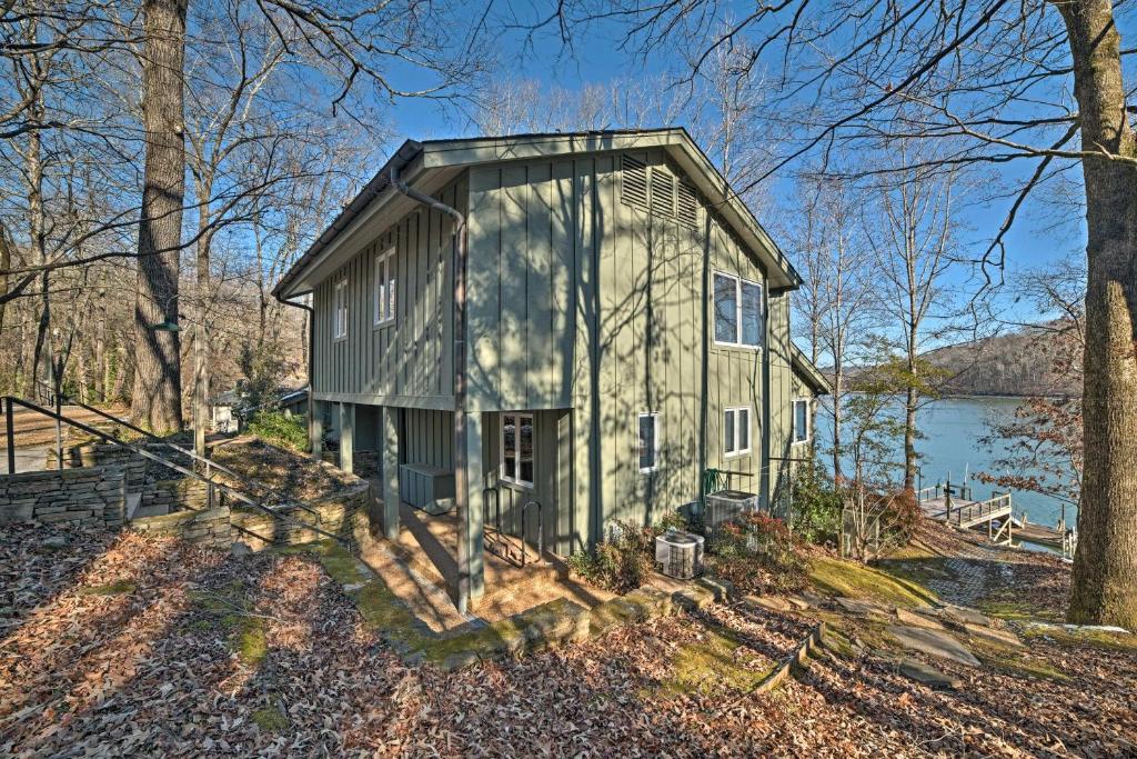 Lakefront Harrison Home with Sunroom Deck and Dock! - image 3