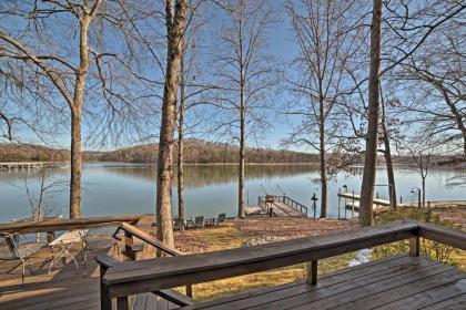 Lakefront Harrison Home with Sunroom Deck and Dock! - image 5