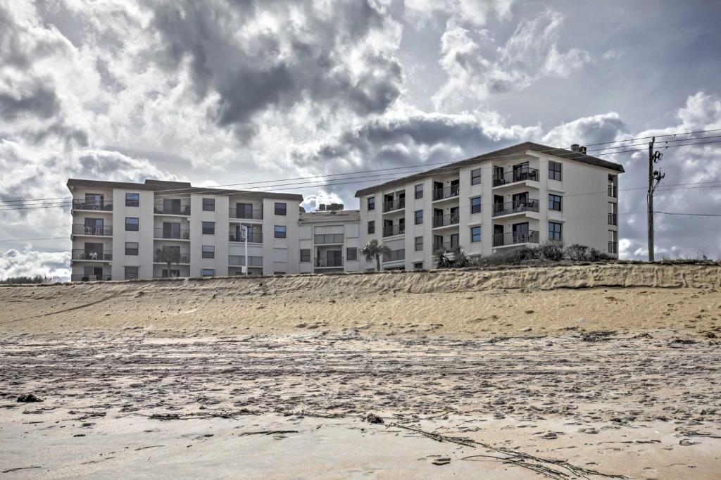 Oceanfront Ormond Beach Condo with Balcony and Pool! - main image