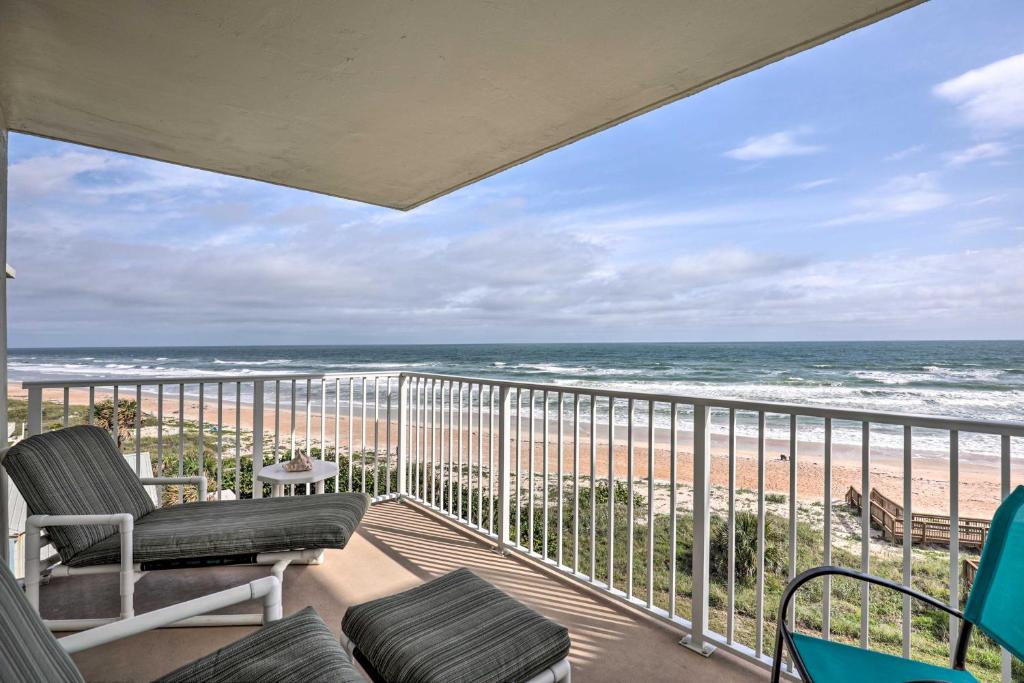 Oceanfront Retreat with Pool Steps From Ormond Beach! - main image