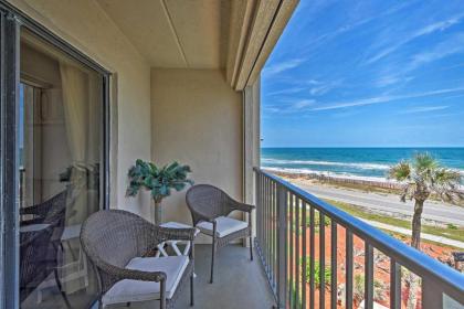 Oceanfront Ormond Beach Getaway with Balcony