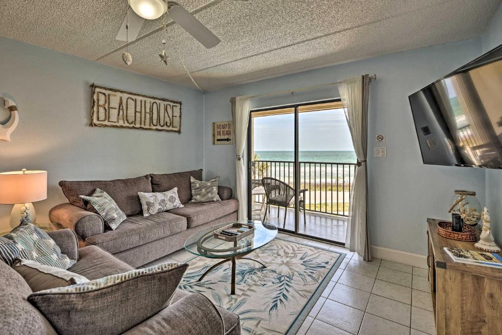 Oceanfront Ormond Beach Getaway with Balcony! - image 3