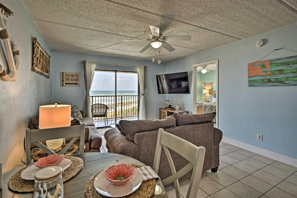 Oceanfront Ormond Beach Getaway with Balcony! - image 5