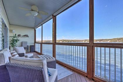 modern Osage Beach Condo with 2 Porches and Views