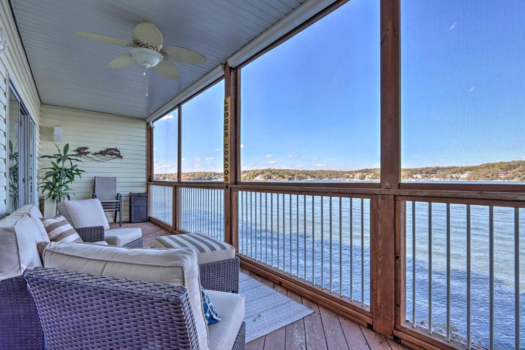 Modern Osage Beach Condo with 2 Porches and Views - main image