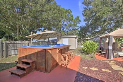 Beachy Palm Harbor Escape with Swim Spa Pool and Gazebo - image 3