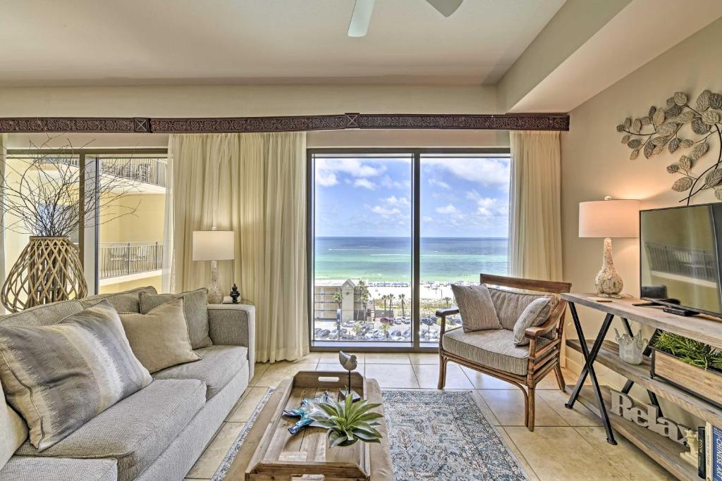 PCB Condo Ocean View Balcony and Beach Access - main image