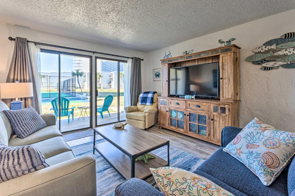 Condo with Private Beach Walk to PCB Hot Spots - main image