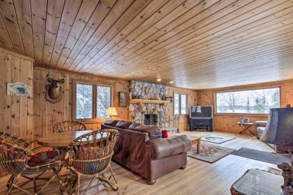 Lakefront Escape with Fishing Pier and Snowmobiling Wisconsin