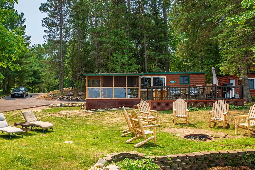 Rustic Pequot Lakes Cabin with Dock on Loon Lake - main image