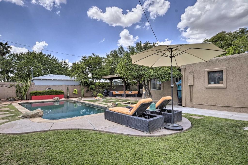 Midtown Getaway with Private Pool and Grass Yard! - main image