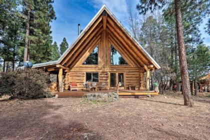 Lakeside Log Cabin Hike and Fish in White mountains