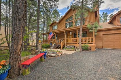 Pet Friendly Getaway with Fire Pit and Dog Run Pinetop Arizona