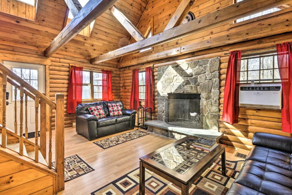 Secluded Pet-Friendly Cabin with Deck and Fireplace! - main image