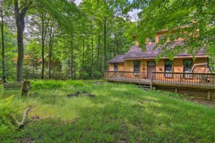 Quiet Pocono Lake House on 1 Wooded Acre with Hot Tub - image 2