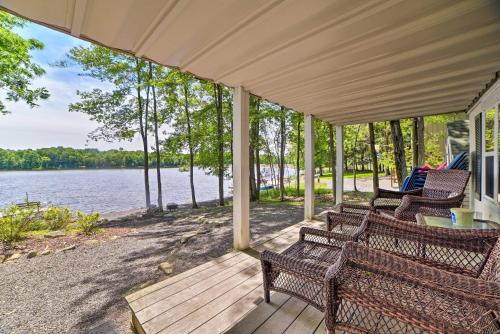 Waterfront Pocono Lake Home with Private Dock! - image 4